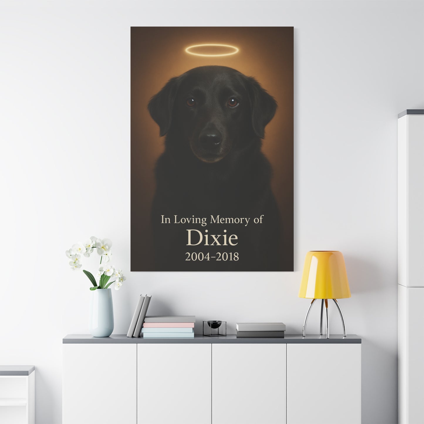 Pet-Humor Prints Memorial Painting (Canvas)