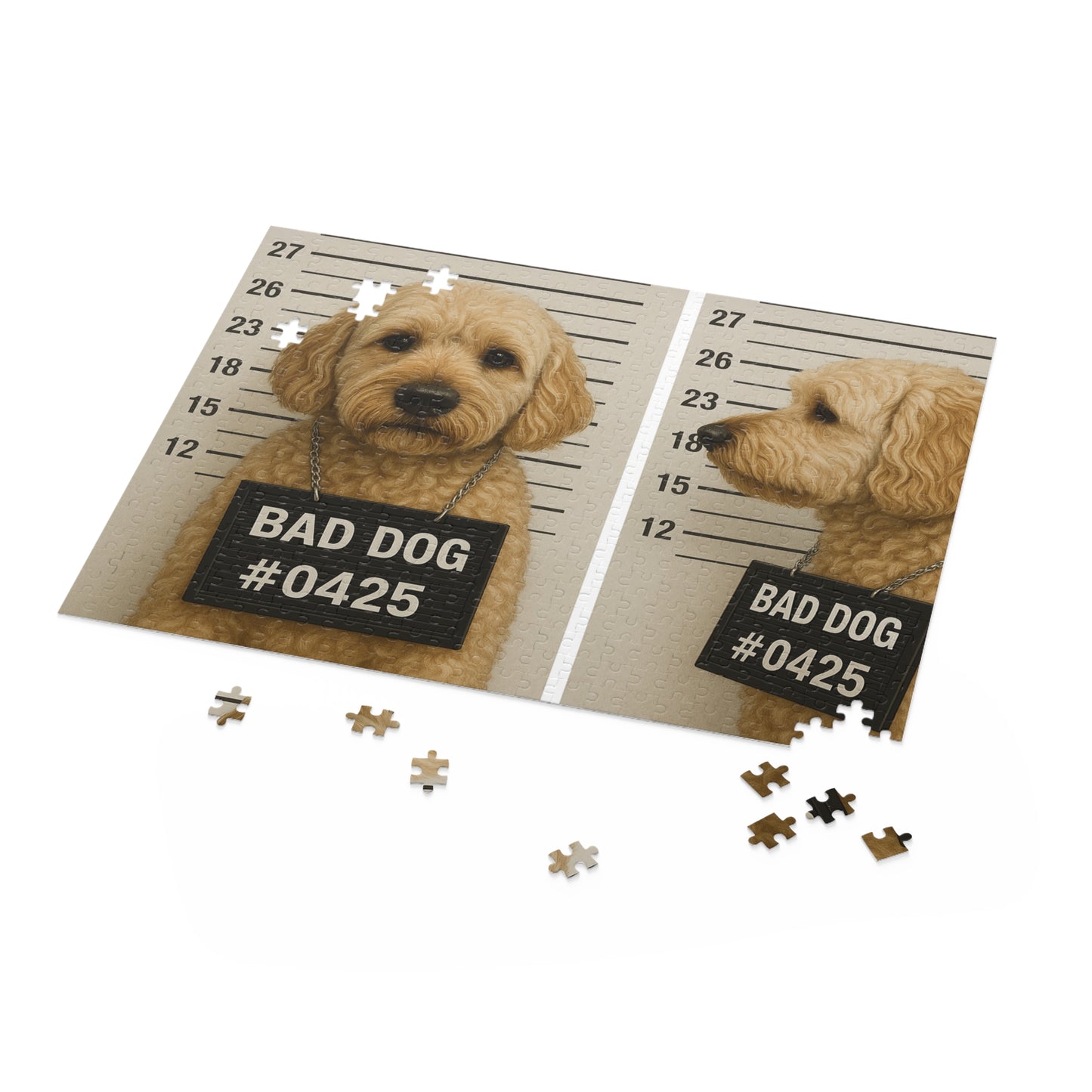 Pet-Humor Prints Muttshot Puzzle (120, 252, 500-Piece)