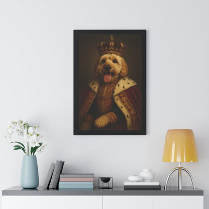 Pet-Humor Prints Noble Pup Framed Artwork