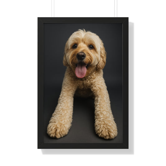 Pet-Humor Prints Professional Head-shot Framed Artwork