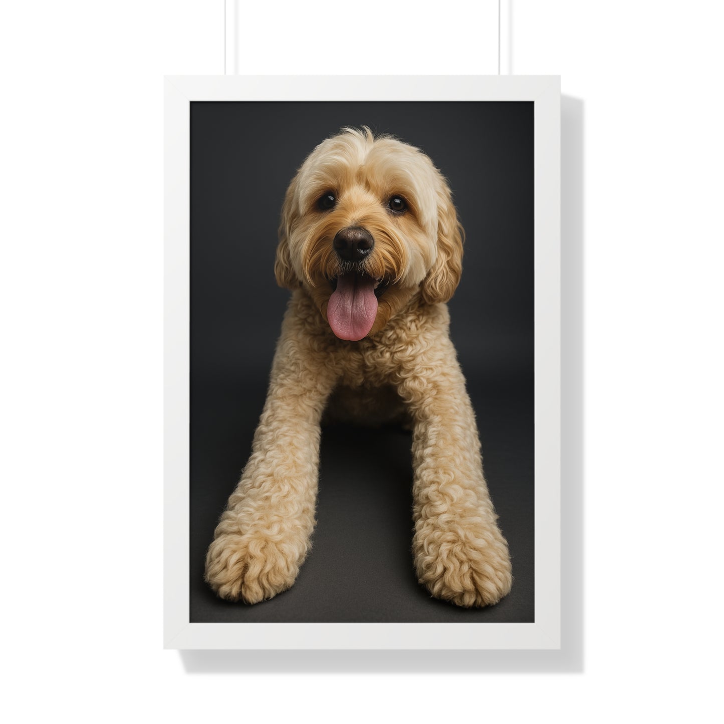 Pet-Humor Prints Professional Head-shot Framed Artwork