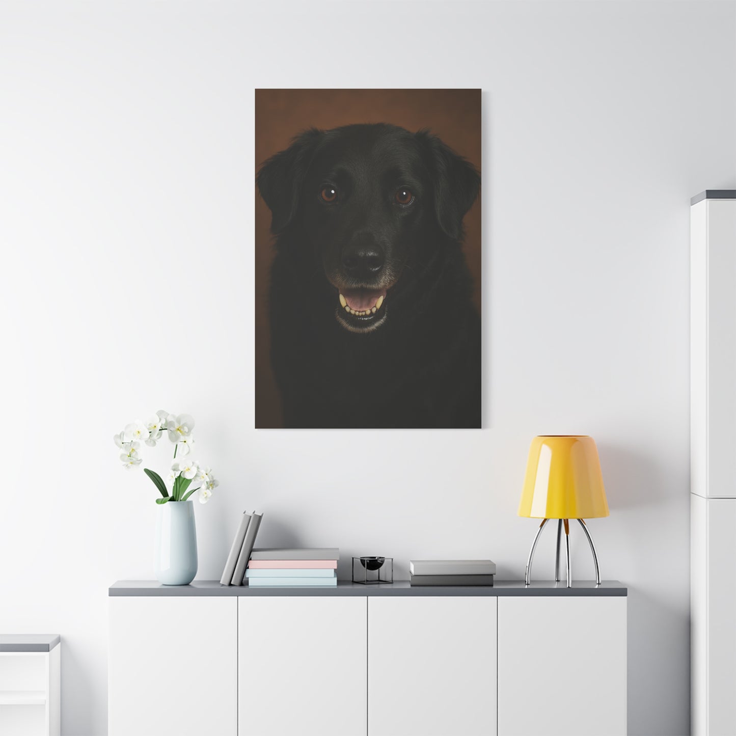 Pet-Humor Prints Dog Portrait (Canvas)