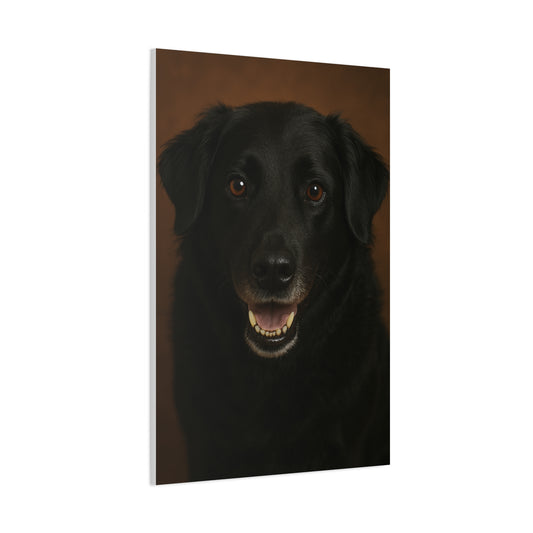 Pet-Humor Prints Dog Portrait (Canvas)